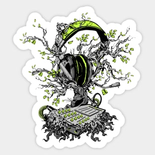 DJ Tree Sticker